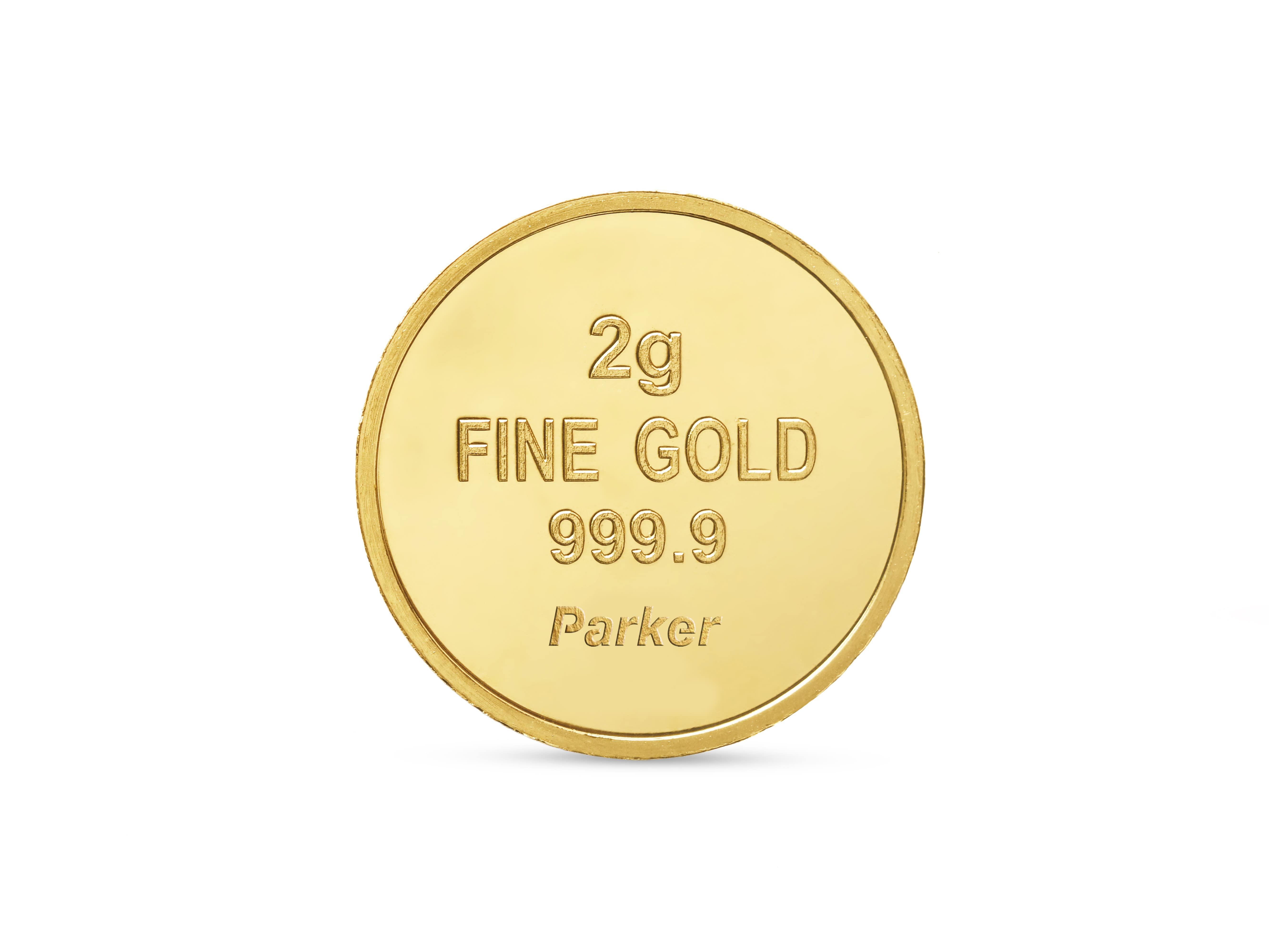 2 Gram SafeGold Coin